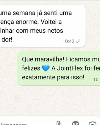 Avaliação de cliente no WhatsApp