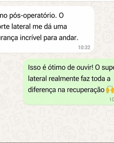 Avaliação de cliente no WhatsApp