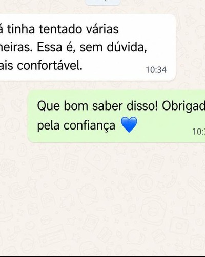 Avaliação de cliente no WhatsApp