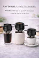 Mini Coador de Café INOX (de Luxo)