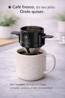Mini Coador de Café INOX (de Luxo)