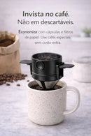 Mini Coador de Café INOX (de Luxo)