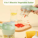Cortador de Legumes Elétrico 4 em 1