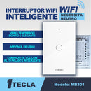 Interruptor TouchWi-Fi Inteligente com Suporte Alexa e Tuya (ESGOTANDO RÁPIDO⚡)